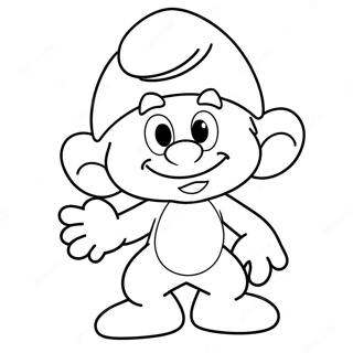 Smurf Coloring Page 12056-9776