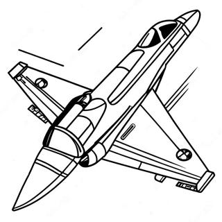 Top Gun Fighter Jet Coloring Page 12066-9786