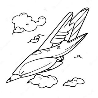 Maverick In Flight Coloring Page 12067-9792