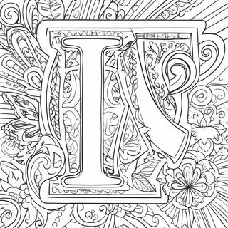 Cyrillic Letters Coloring Page 12097-9810