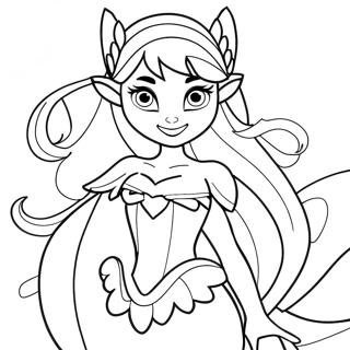 Fairies Coloring Pages