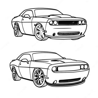 Epic Challenger Battle Coloring Page 12127-9839