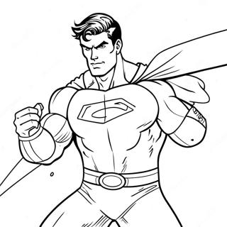 Invincible Hero In Action Coloring Page 12157-9879