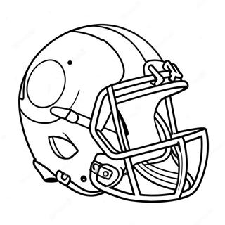 Football Helmet Coloring Page 12166-9861