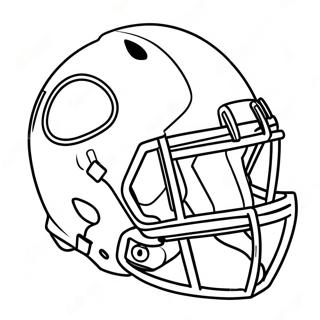 Football Helmet Coloring Page 12166-9863