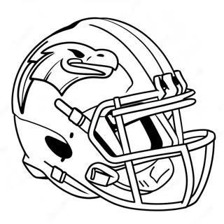 Customizable Football Helmet Coloring Page 12167-9865