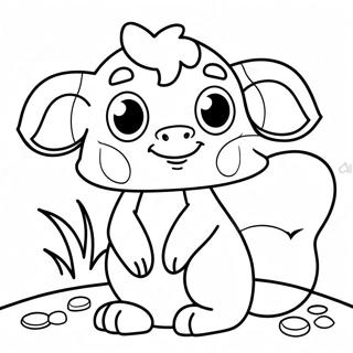 Cute Therian Characters Coloring Page 12187-9886