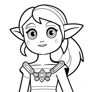 Zelda Coloring Page 121-100