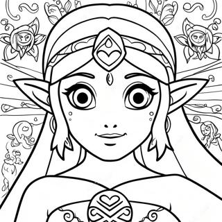 Zelda Coloring Pages