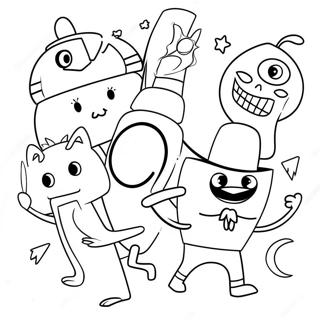 Regular Show Coloring Pages