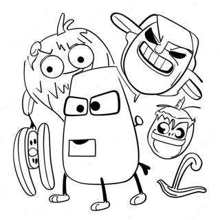 Regular Show Coloring Page 12216-9911