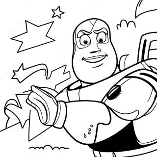 Buzz Lightyear Coloring Page 1221-979