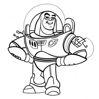 Buzz Lightyear Coloring Page 1221-980