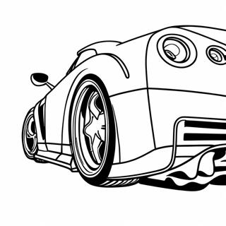 Fast Gtr Racing Car Coloring Page 12227-9919