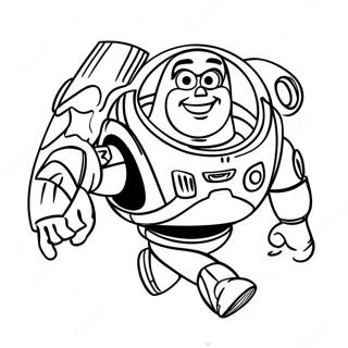 Buzz Lightyear In Space Coloring Page 1222-976