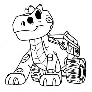 Dinotrux Coloring Page 12236-9921