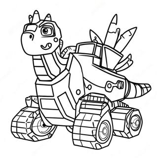 Dinotrux Coloring Page 12236-9924