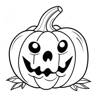 Scary Pumpkin Coloring Pages