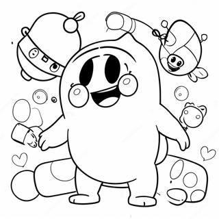 Oddbods Coloring Page 12266-9942