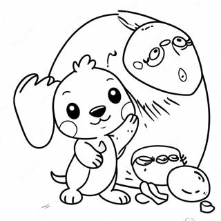 Chip And Potato Coloring Page 12286-9959