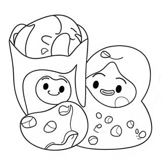 Chip And Potato Coloring Page 12286-9960