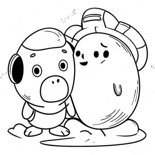 Chip And Potato Adventure Coloring Page 12287-9966