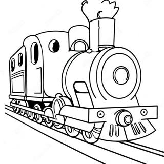 Colorful Toy Train Coloring Page 12297-9974