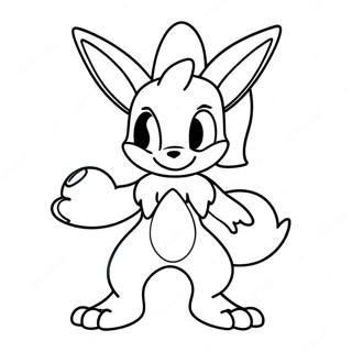 Lucario Coloring Page 12306-9977