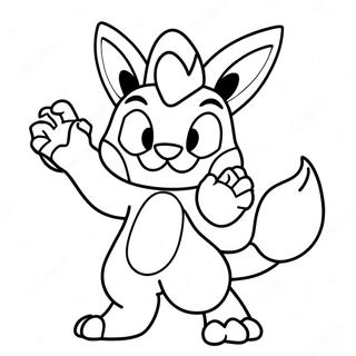 Lucario Coloring Page 12306-9978