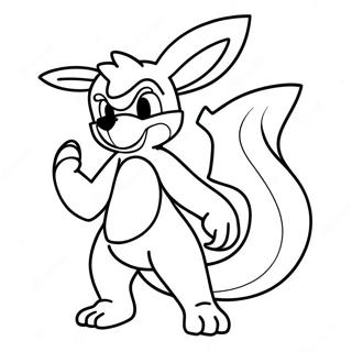 Lucario Coloring Page 12306-9980