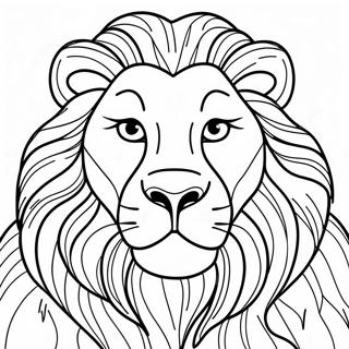 Majestic Mufasa Coloring Page 12317-9991