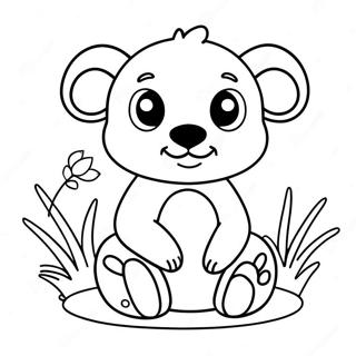 Cute Animal Mini Coloring Pages 12327-9993