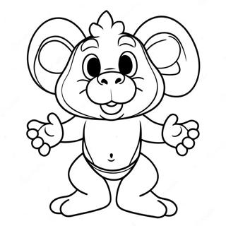 Bam Bam Coloring Page 12336-10003