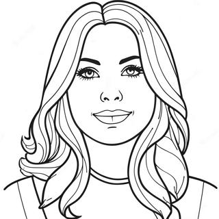 Megan Coloring Pages