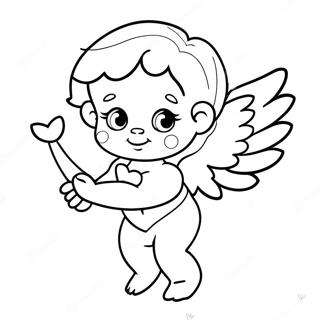 Cupid Coloring Pages