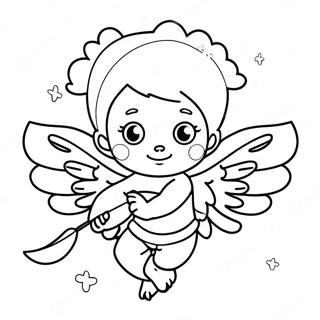 Cupid Coloring Page 12356-10018