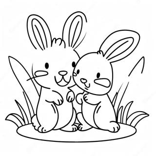 Sunny Bunnies Shiny Coloring Page 12366-10022