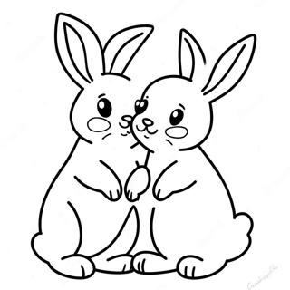 Sunny Bunnies Shiny Coloring Page 12366-10023