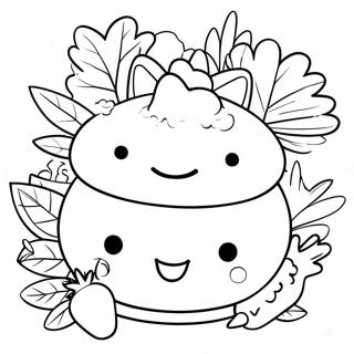 Hello Kitty Thanksgiving Coloring Page 12386-10038