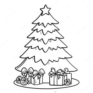 Hard Christmas Tree Coloring Page 12406-10060