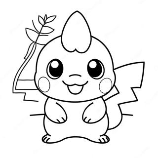 Pokemon Valentines Coloring Page 12416-10067