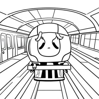 Subway Surfers Coloring Page 12436-10086