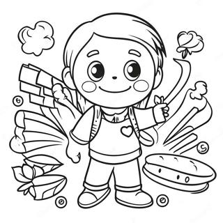 Creative 2nd Graders Coloring Page 12447-10095