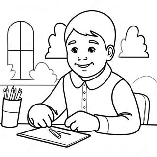 Manners Coloring Page 12496-10132