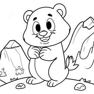 Grizzy And The Lemmings Coloring Page 12506-10138