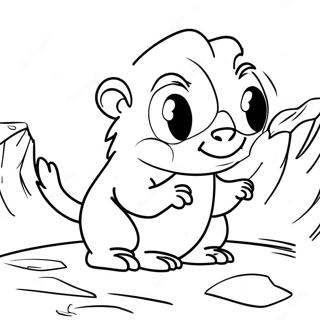 Grizzy And The Lemmings Coloring Page 12506-10139