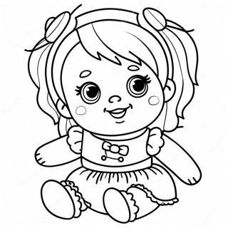 Baby Doll Coloring Pages