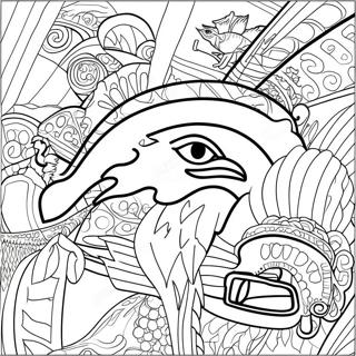 Seahawks Team Logo Coloring Page 12546-10168