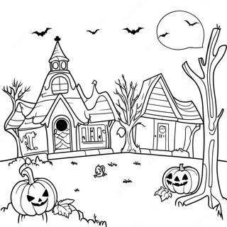 Halloweentown Coloring Pages