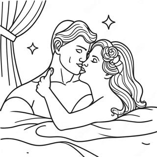 Sensual Fantasy Scene Coloring Page 1262-1053